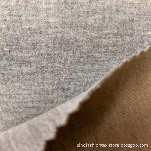 2 Face Blushed Interlock Fabric